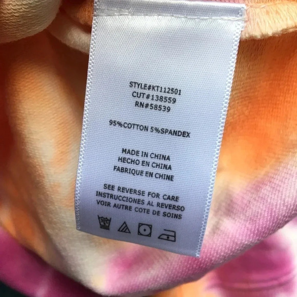 Kut From The Kloth Tie Dye Pullover Sweater S NWT - Picture 4 of 6